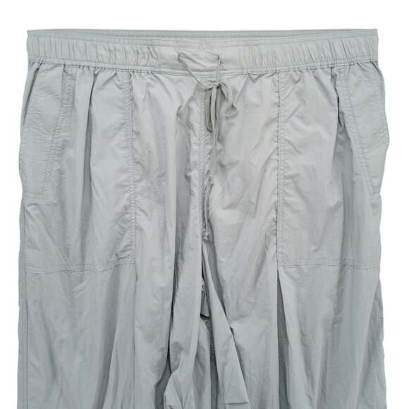 Daily Practice Anthropologie Base Jump Parachute Pants Womens Green Cargo Sz XL - Picture 3 of 13